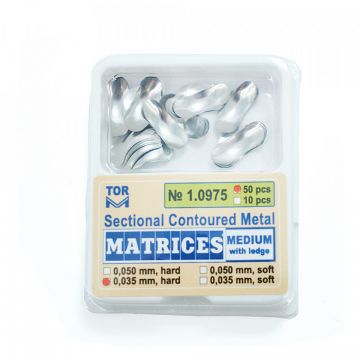 Matrici metalice sectionale Medium cu bordura - 50 bucati TorVM