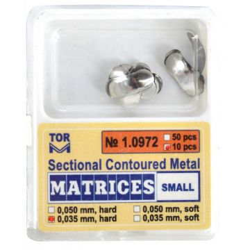 Matrici metalice sectionale Small cu bordura - 10 bucati TorVM