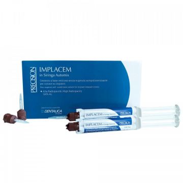 Pachet Ciment coroane si punti – ImplaCem 2 X 5 ml automix Dentalica