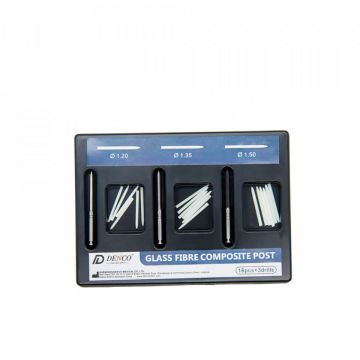 Pivoti fibra de sticla 18 buc + 3 freze Denco