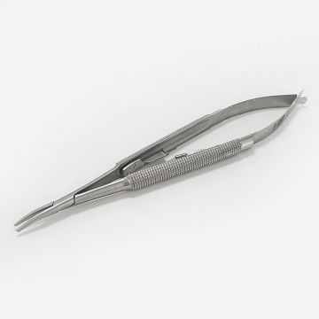 Portac Castroviejo, pentru acele de sutura, curb 14cm BSF2777