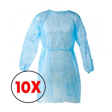 Set 10 halate marime universala din material netesut