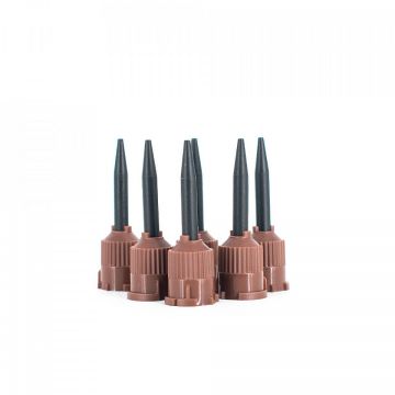 Set 25 Varfuri mixare scurte - Maro