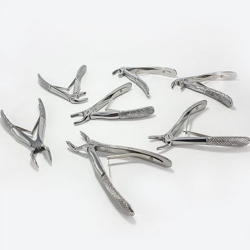 Set 7 clesti extractie dentara - copii