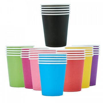 Set pahare carton 50 bucati