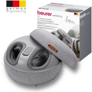 Aparat de Masaj 2in1 pentru Picioare FM 120 Shiatsu Gri