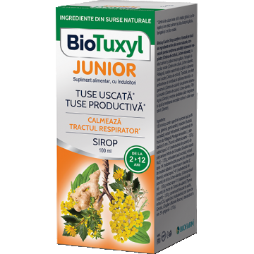 Biotuxyl junior sirop 100ml fl. Biofarm