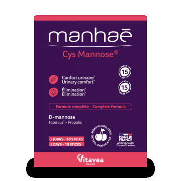 Cys Mannose, 10 plicuri, Manhae