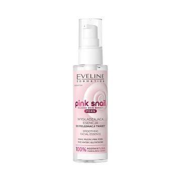 Esenta pentru Fata Netezire si Iluminare, Eveline Cosmetics Pink Snail PDRN 100ml