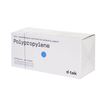 Fire sutura neresorbabile Polipropilena cu ac D-Tek