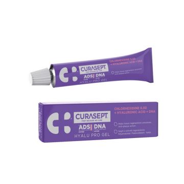 Gel paradontal ADS Hyalu Pro Gel cu CHX 0.5% și acid hialuronic