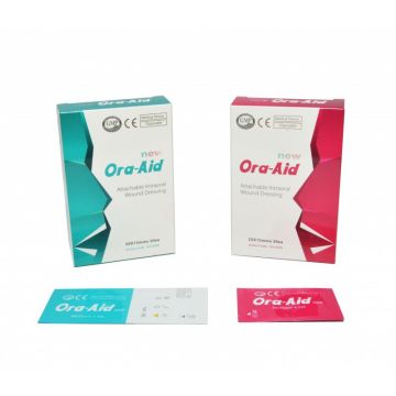 Ora-Aid pansament intraoral atasabil (cutie 20 buc)