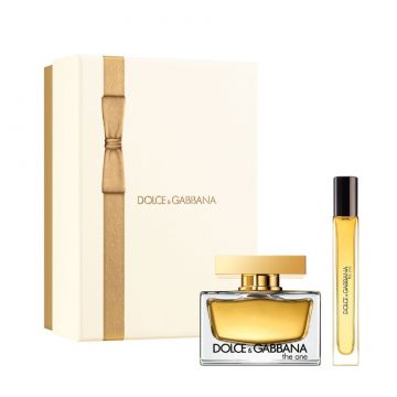 Set Cadou Dolce & Gabbana The One, Apa de Parfum, Femei, 75 ml + 15 ml
