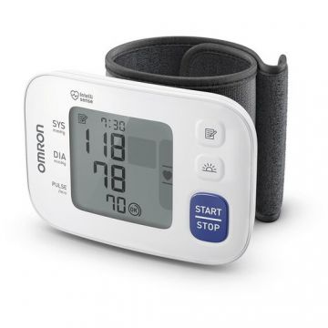 Tensiometru LCD 60-260mmHg 40-180batai/min ±5% IP22 2x AAA 1.5V Alb