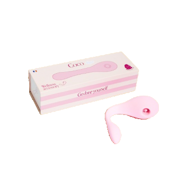 Vibrator clitoridian Coco Pink, 1 bucata, Puissante