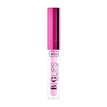 Wibo Big Lips Injection Top Coat Topper de buze cu ulei de migdale, 2.8g