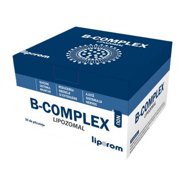 B-Complex Lipozomal, 30 plicuri, Liporom