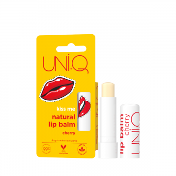Balsam de buze Kiss Me Cherry Uni.Q, 5g, BeBio