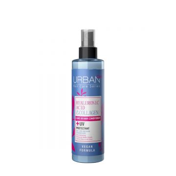 Balsam spray fara clatire cu Acid Hialuronic si Colagen, 200ml, Urban Care