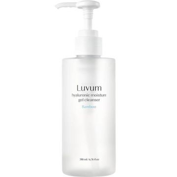 Cleaner Cleansing Gel Bamboo Hyaluronic Moisture, 200ml, Luvum