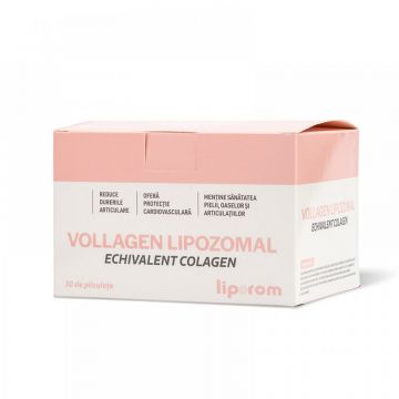 Colagen lipozomal Vollagen, 30 plicuri, Liporom