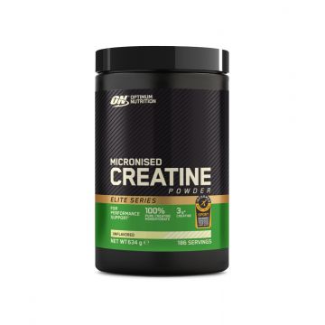 Creatina micronizata pudra, 634g, Optimum Nutrition