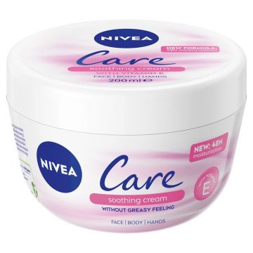 Crema de corp Care Soothing, 200ml, Nivea