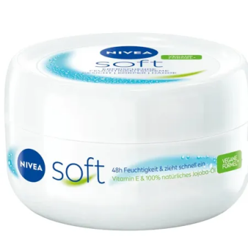 Crema de corp Soft, 300ml, Nivea
