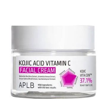 Crema de fata Kojic Acid Vitamina C, 55ml, APLB