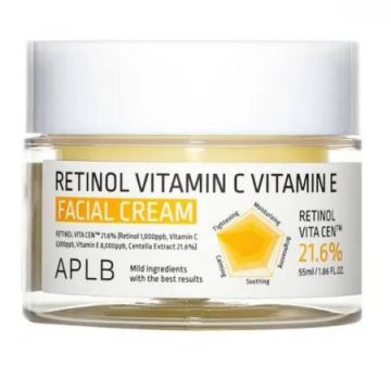 Crema de fata Retinol Vitamina C Vitamina E, 55ml, APLB