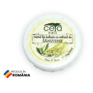 Crema tip balsam cu extract de sanziene  20gr Ceta Sibiu