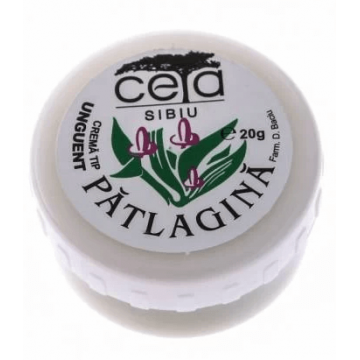 Crema tip balsam cu patlagina  20gr  Ceta Sibiu