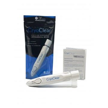 CryoClear - Criochirurgie FARA anestezie, durere, vezicule sau cicatrici (-79C)