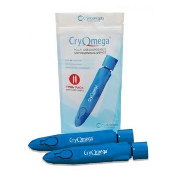 CryOmega (Twin pack) 2 buc x 16g/ buc - Criochirurgie (doar -89C)- SUA