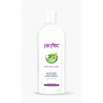 Farmec apa micelara cu aloe vera, provitamina B5, minerale esentiale (6280) X 400ml