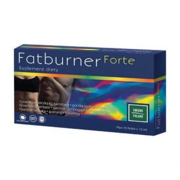 Fatburner Forte lichid, 10 fiole x 10ml
