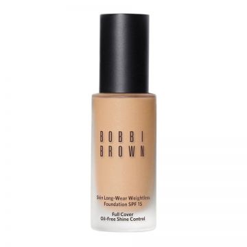 Fond de ten Bobbi Brown Skin LongWear Weightless Full Cover (Gramaj: 30 ml, Nuanta fond de ten: Neutral Sand)