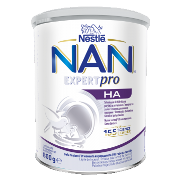 Formula de lapte praf ExpertPro HA de la nastere, 800g, Nestle