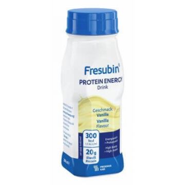 Fresubin băutură energizantă proteică vanilie 4 x 200 ml