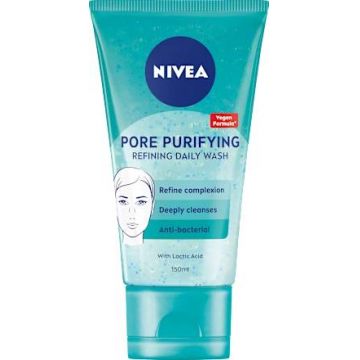 Gel de curatare Cleansing tip Scrub Pore Purifying, 150ml, Nivea