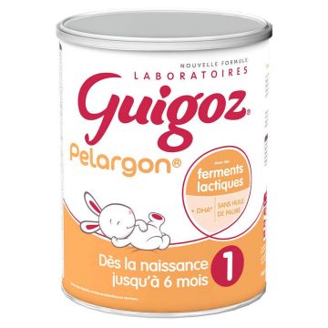 Guigoz Pelargon Lapte praf 1 De la 0 la 6 luni 780g