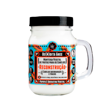 Masca de par restructuranta cu papaya si keratina vegetala Bemdita Ghee, 350g, Lola Cosmetics