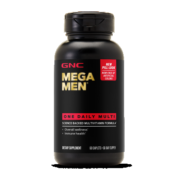 Multivitamine pentru barbati Mega Men® One Daily Multi, 60 tablete, GNC