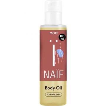 Naif Mom, ulei de corp natural pentru vergeturi, 100 ml