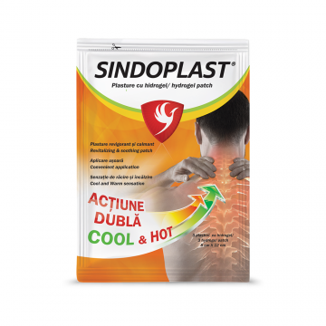 Plasturi cu hidrogel Sindoplast, 3 bucati, Fiterman