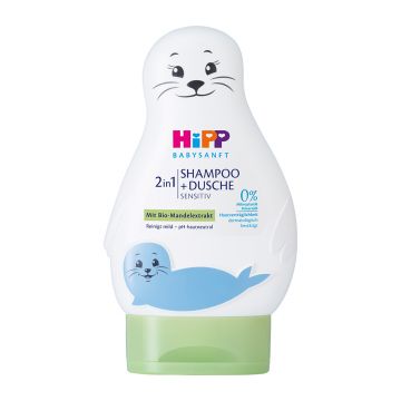 Sampon si gel de dus 2 in 1 Foca BabySanft, 200ml, Hipp