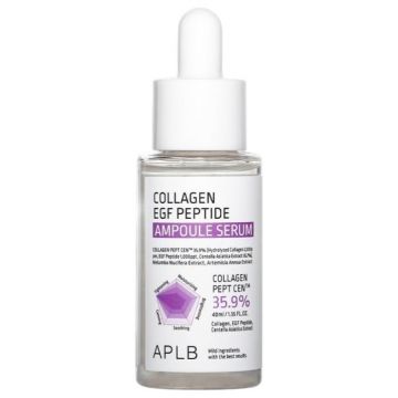 Ser facial Ampoule cu Collagen EGF si Peptide, 40ml, APLB