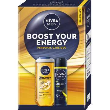 Set cadou Boost Your Energy, 1 bucata, Nivea