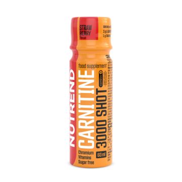 Shot cu aroma de portocale Carnitine 3000, 60ml, Nutrend