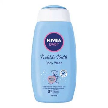Spuma-Crema de baie Baby, 500ml, Nivea baby